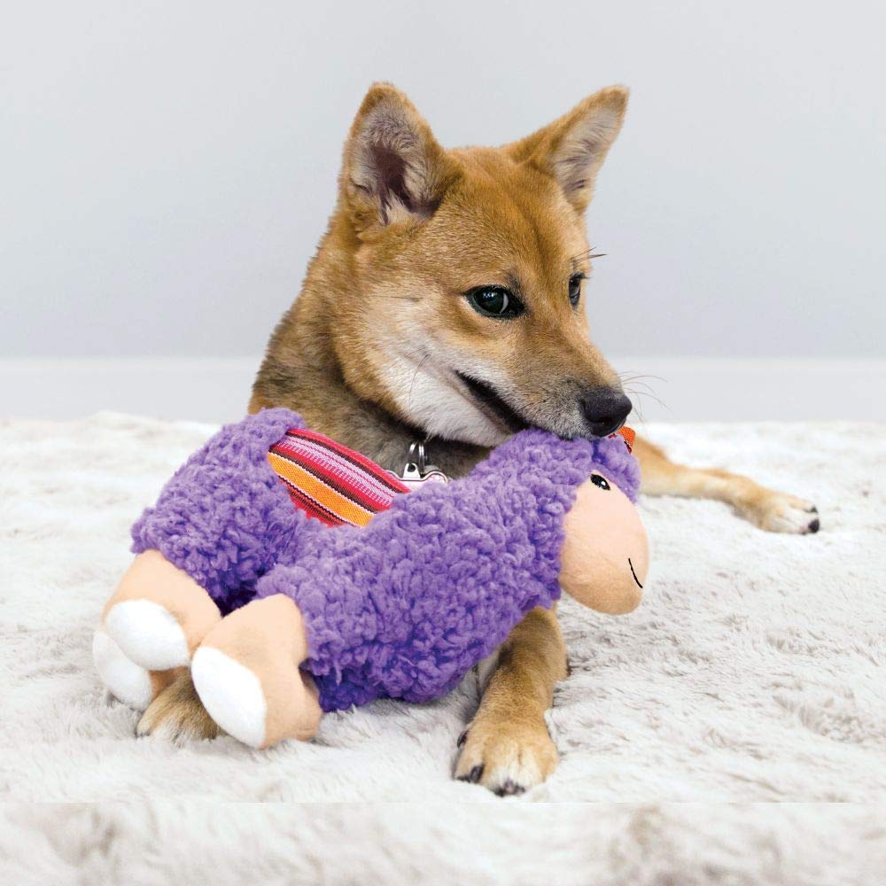 Foto 3 pulgar | Juguete De Peluche Ultrasuave Para Perros Kong Sherps Llama Talla M - Venta Internacional.
