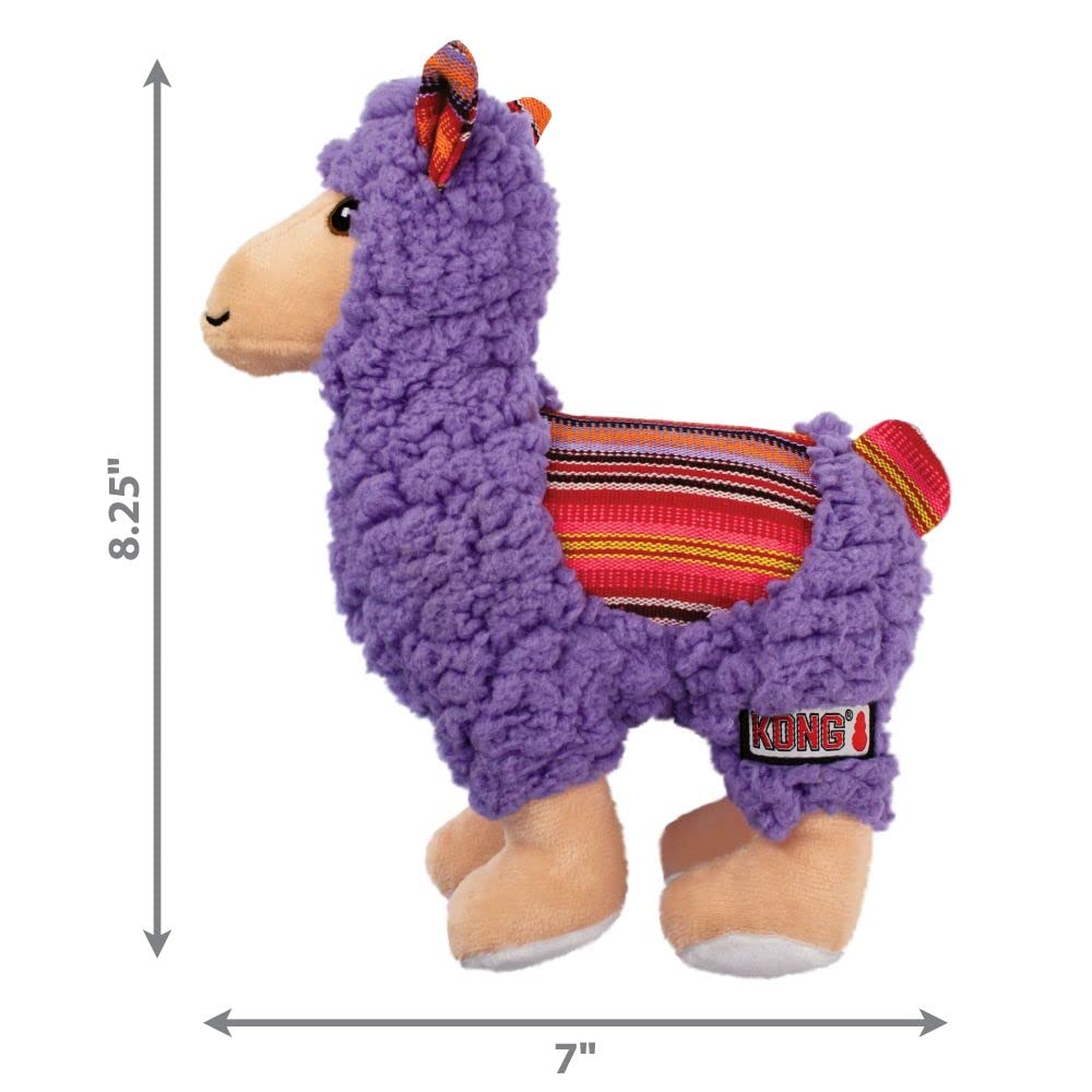 Foto 5 pulgar | Juguete De Peluche Ultrasuave Para Perros Kong Sherps Llama Talla M - Venta Internacional.