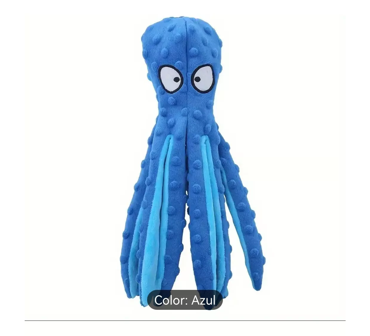 Foto 5 pulgar | Peluches Para Perros Lab.g Juguetes Para Mascota Juguete Pulpo Azul