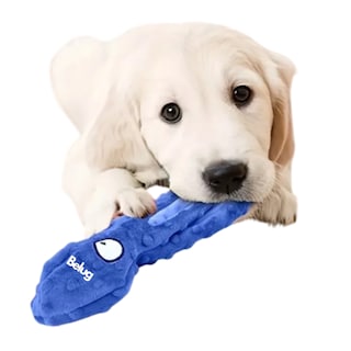 Foto 2 | Peluches Para Perros Belug, Juguetes Para Mascota Juguete Pulpo Azul