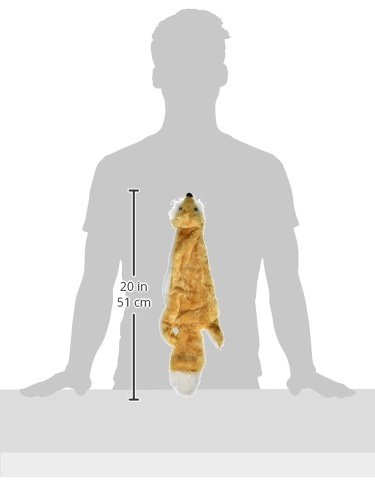 Foto 4 pulgar | Juguete Para Perros Best Pet Supplies 2 En 1 Stuffless Squeaky Fox, Tamaño Mediano - Venta Internacional.