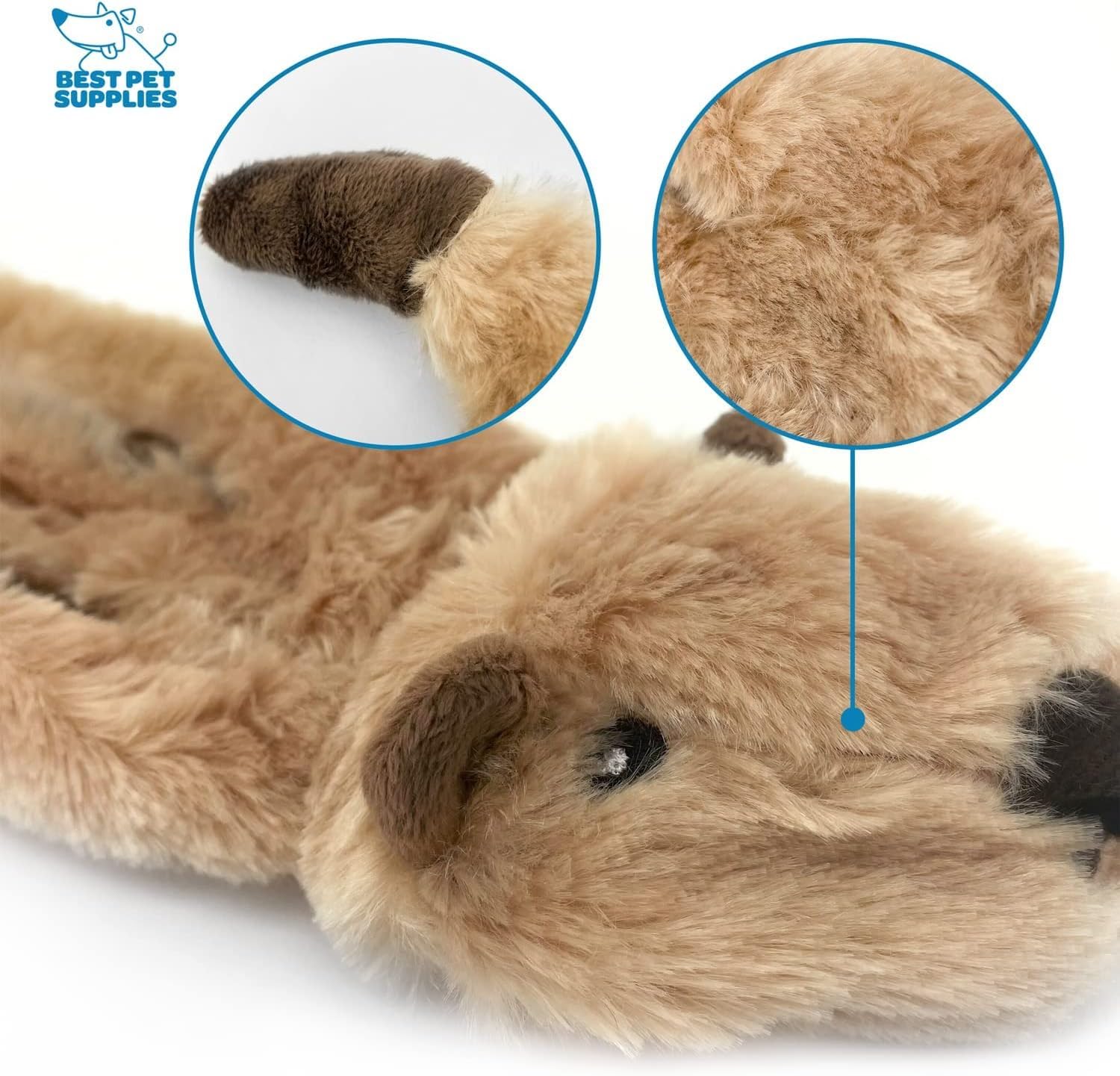 Foto 3 pulgar | Juguete Para Perros Best Pet Supplies 2 En 1 Stuffless Squeaky Para Mascotas - Venta Internacional.