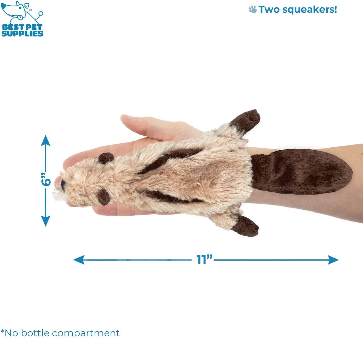 Foto 7 pulgar | Juguete Para Perros Best Pet Supplies 2 En 1 Stuffless Squeaky Para Mascotas - Venta Internacional.