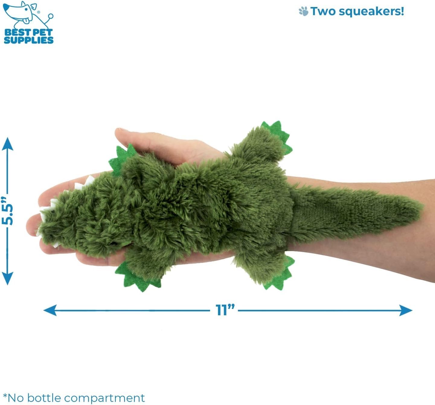 Foto 8 pulgar | Juguete Para Perros Best Pet Supplies 2 En 1 Stuffless Squeaky Para Mascotas - Venta Internacional.