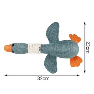Foto 2 | Juguete Chillón Peluche Pato Lab.g Azul