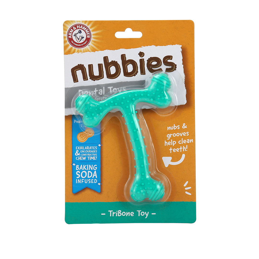 Foto 2 pulgar | Juguete para Perro Arm & Hammer Forma de T-bone Limpia Dientes Sabor Mantequilla de Maní