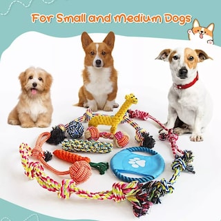 Foto 3 | Juguetes de Cuerda para Mascotas Belug 10 Piezas