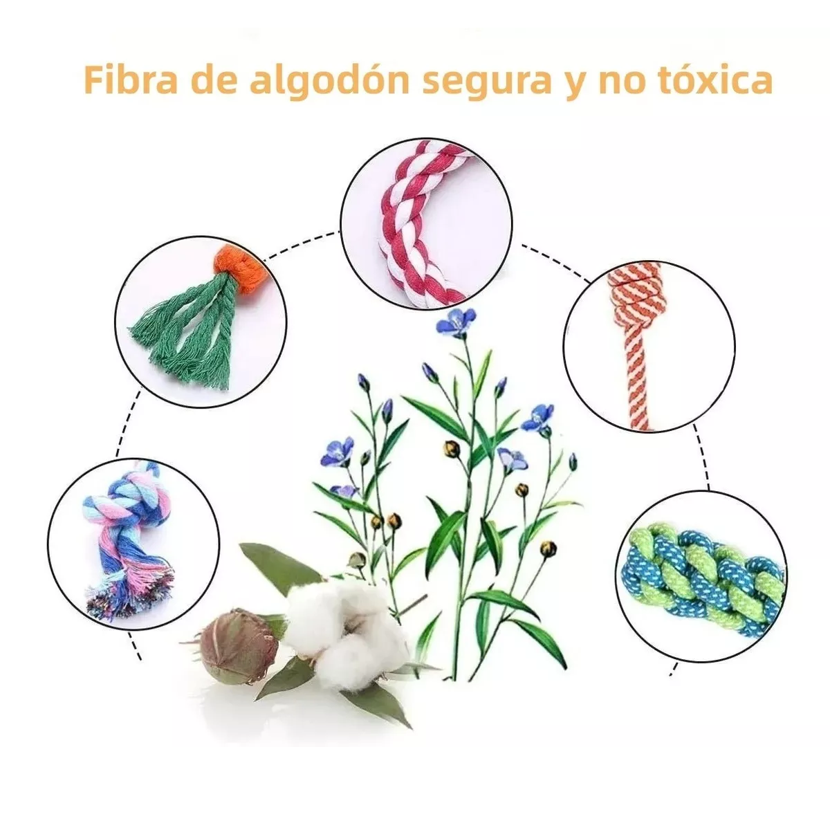 Foto 4 pulgar | Juego de Juguetes para Mascota Eo Safe Imports Esi-8845 Multicolor 12 Piezas