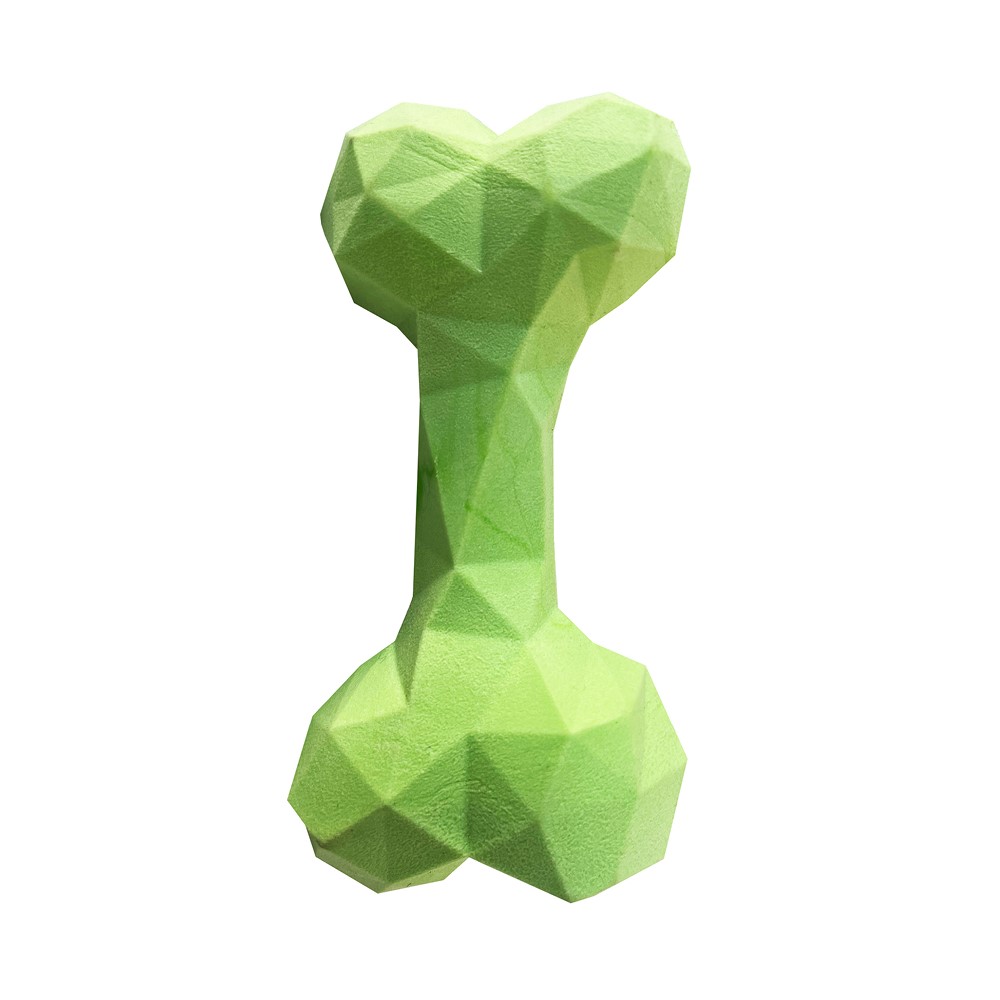 Foto 2 pulgar | Hueso de Juguete Perrísimo Verde de Hule Resistente para Perros