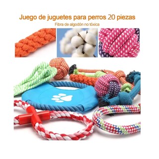 Foto 2 | Juguetes para Perro Eo Safe Imports Esi-10875 Multicolor 20 Piezas
