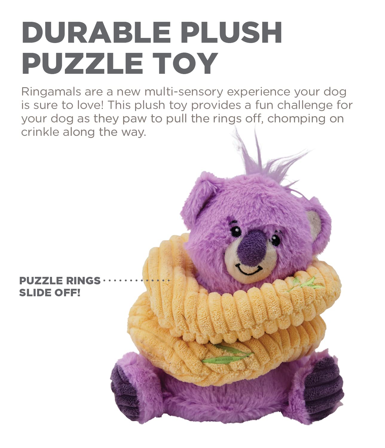 Foto 4 pulgar | Juguete De Peluche Para Perros Puzzle Outward Hound Ringamals Koala - Venta Internacional.