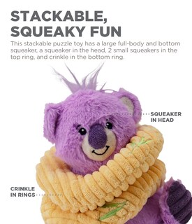 Foto 4 | Juguete De Peluche Para Perros Puzzle Outward Hound Ringamals Koala - Venta Internacional.