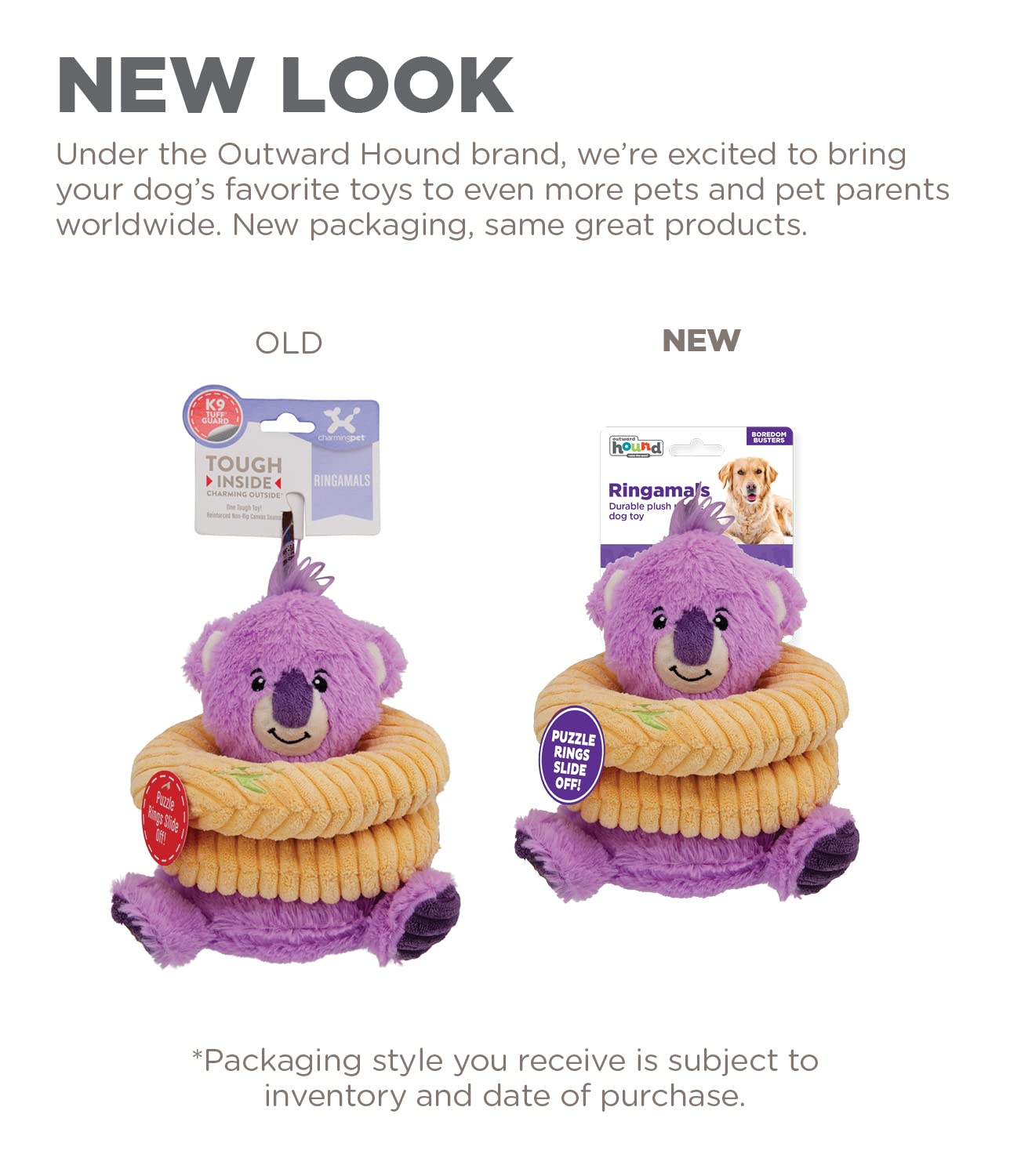 Foto 7 | Juguete De Peluche Para Perros Puzzle Outward Hound Ringamals Koala - Venta Internacional.
