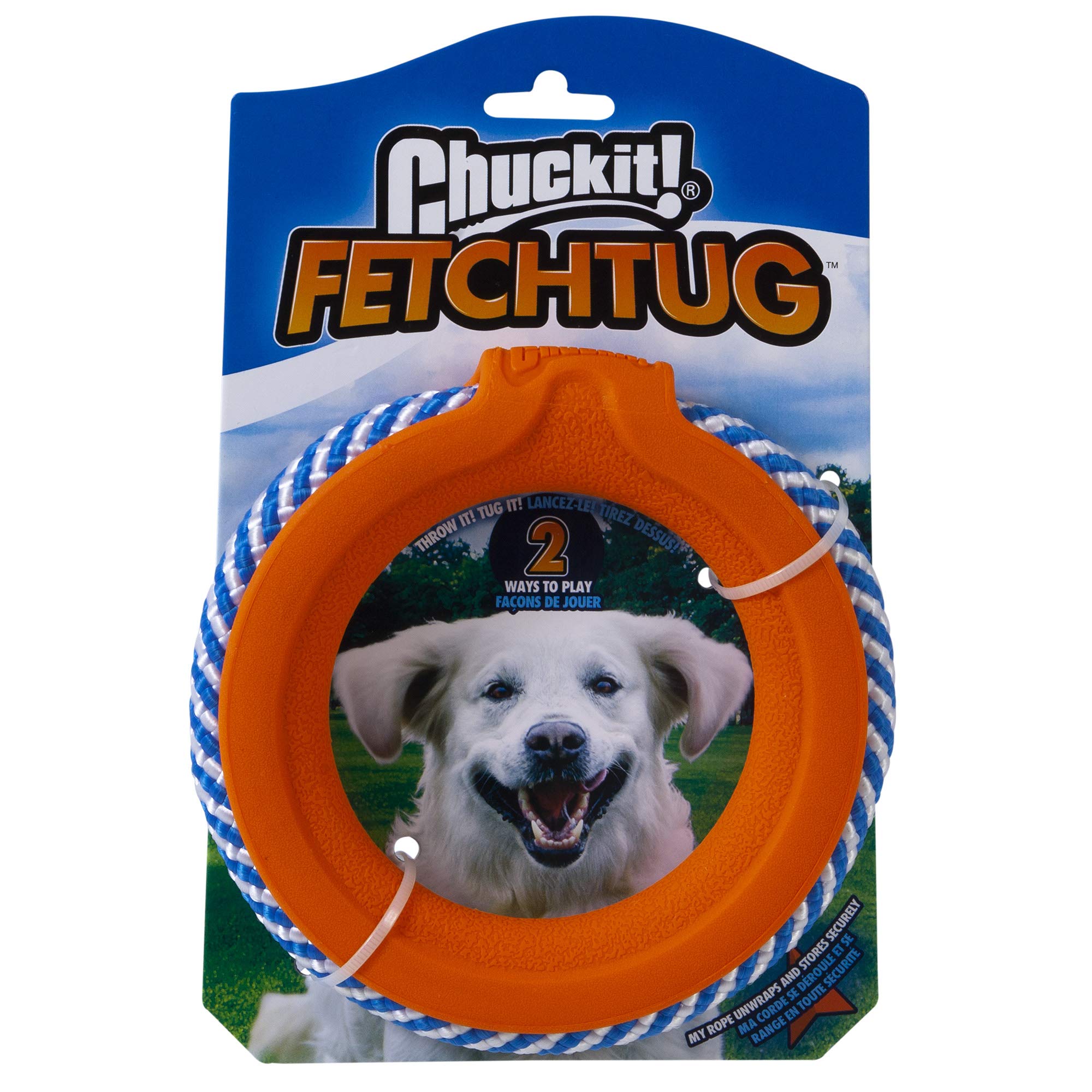 Foto 2 pulgar | Anillo De Juguete Para Perros Chuckit! Fetchtug 2 En 1 Para Fetch And Tug - Venta Internacional.