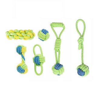 Foto 1 | 7pcs Juguete De Cuerda Para Perro Eo Safe Imports Esi-15281 Multicolor