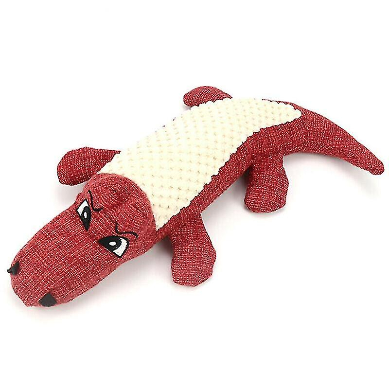 Juguete Para Perros Huoguo, Divertido, De Peluche Rojo, Chirriante, Para Cachorros - Venta Internacional.