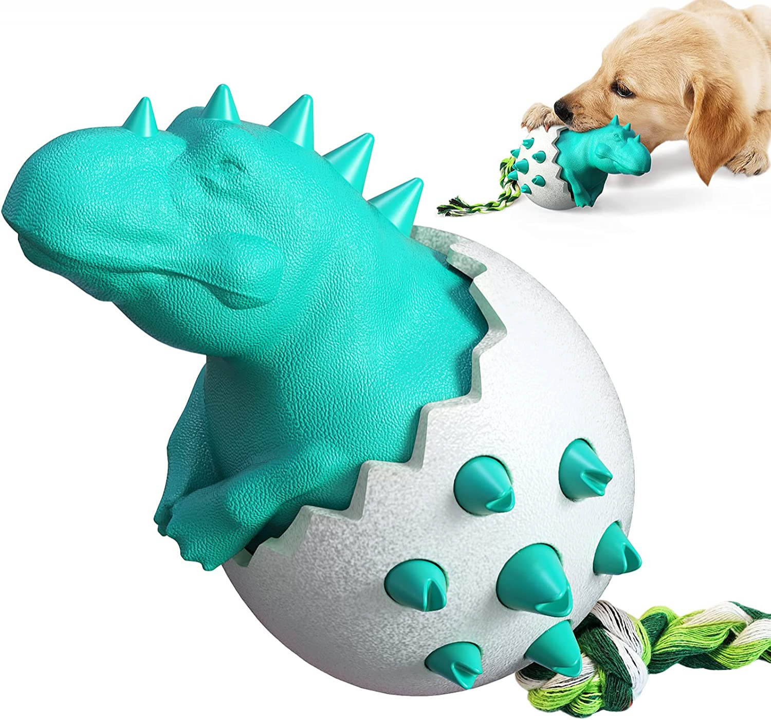 Juguetes Masticables Para Perros Huoguo, Limpieza De Dientes De Dinosaurios Para Personas Agresivas  - Venta Internac