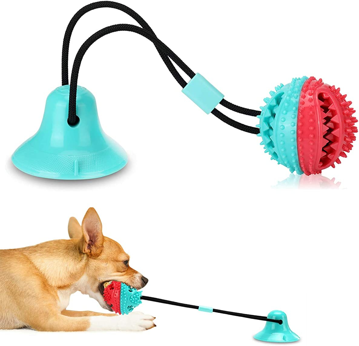 Juguetes Masticables Para Perros Huoguo Para Masticadores Agresivos Con Dispensador De Golosinas - Venta Internacional.