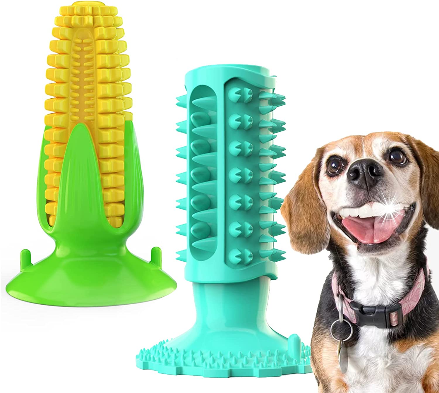 Foto 3 pulgar | Cepillo De Dientes Para Perros, Bastoncillos Para Limpiar Los Dientes, Juguetes Que Suenan Para Mast - Venta Internac