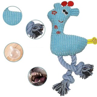 Foto 2 | Juguete Masticable Interactivo Dog Plush Squeaky Con Cuerdas Para Perros - Venta Internacional.