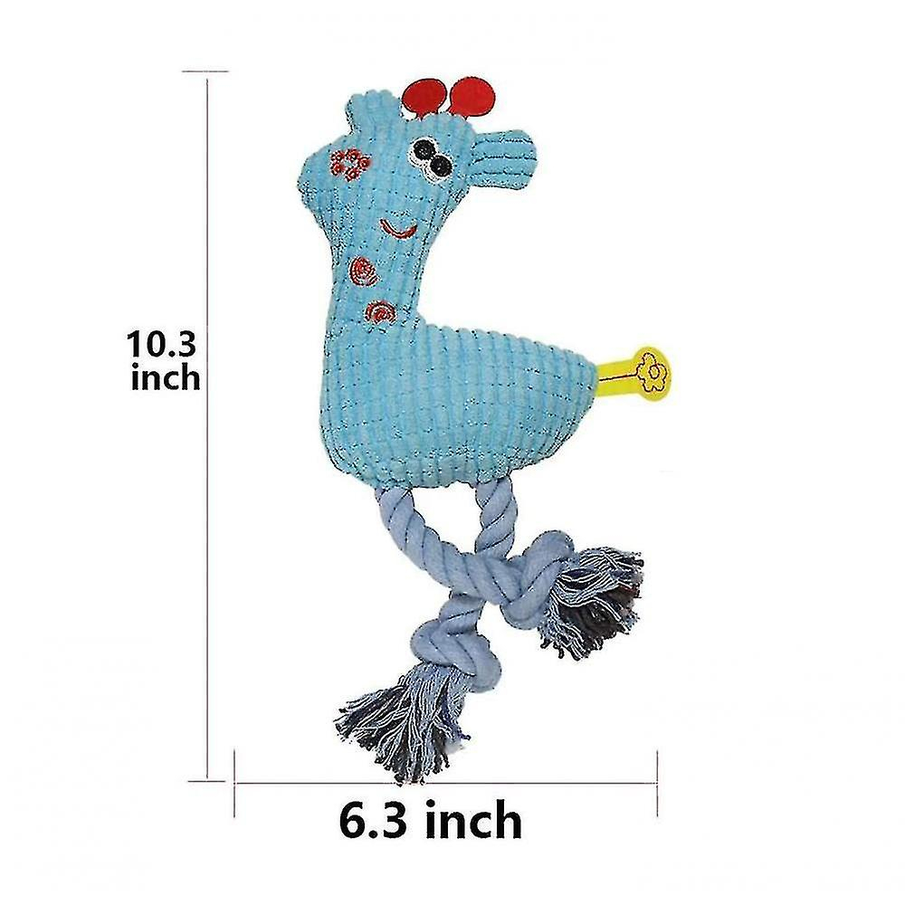 Foto 5 pulgar | Juguete Masticable Interactivo Dog Plush Squeaky Con Cuerdas Para Perros - Venta Internacional.