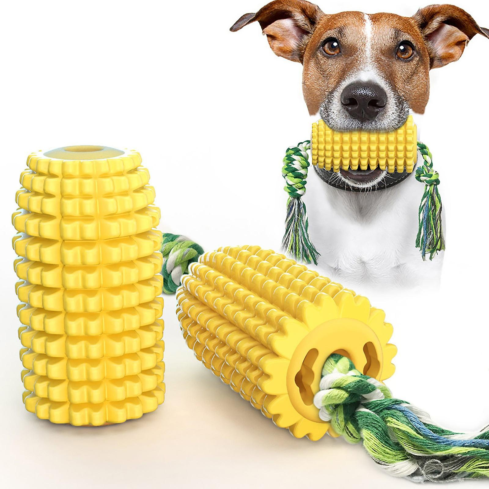 Foto 2 | Dog Toy Huoguo Dispensador De Comida Con Forma De Maíz Cepillo De Dientes Molar - Venta Internacional.