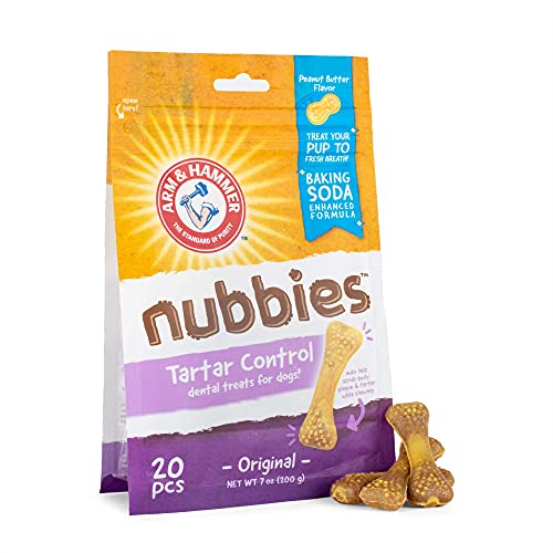 Foto 1 | Dental Chews Arm & Hammer Nubbies Para Perros, Mantequilla De Maní, 20 - Venta Internacional.