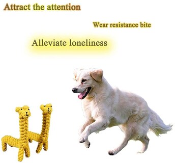 Foto 4 | Juguetes Masticables Para Perros En Proceso De Dentición Jieyou Jiraffe Para Perros Pequeños Y Media - Venta Intern