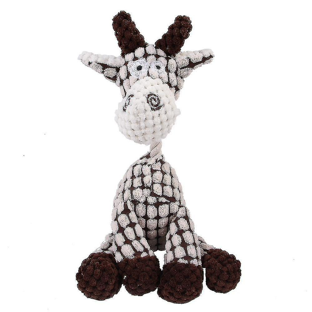 Foto 2 pulgar | Cuerda Para Masticar Con Forma De Animal De Peluche Huoguo, Bonita Y Chirriante, Color Gris - Venta Internacional.