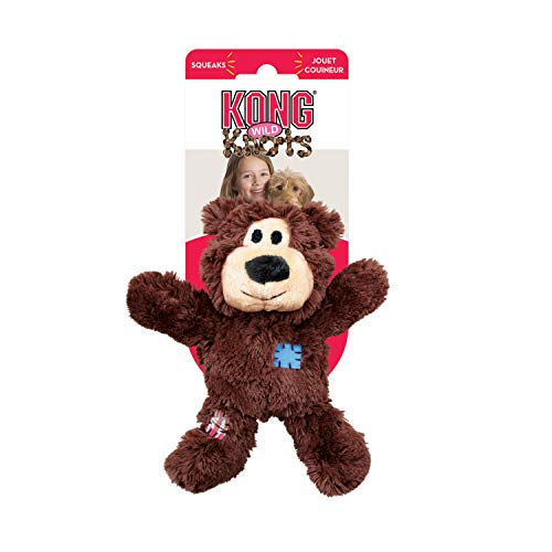 Foto 4 pulgar | Pelotas Toy Kong Wild Knots Bear Y Signature Para Perros Pequeños - Venta Internacional.