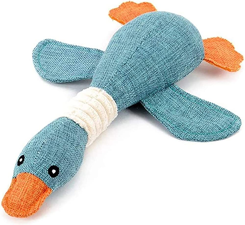 Juguete Masticable Para Perros Huoguo, Peluche De Ganso Para Perros Pequeños Y Medianos - Venta Internacional.