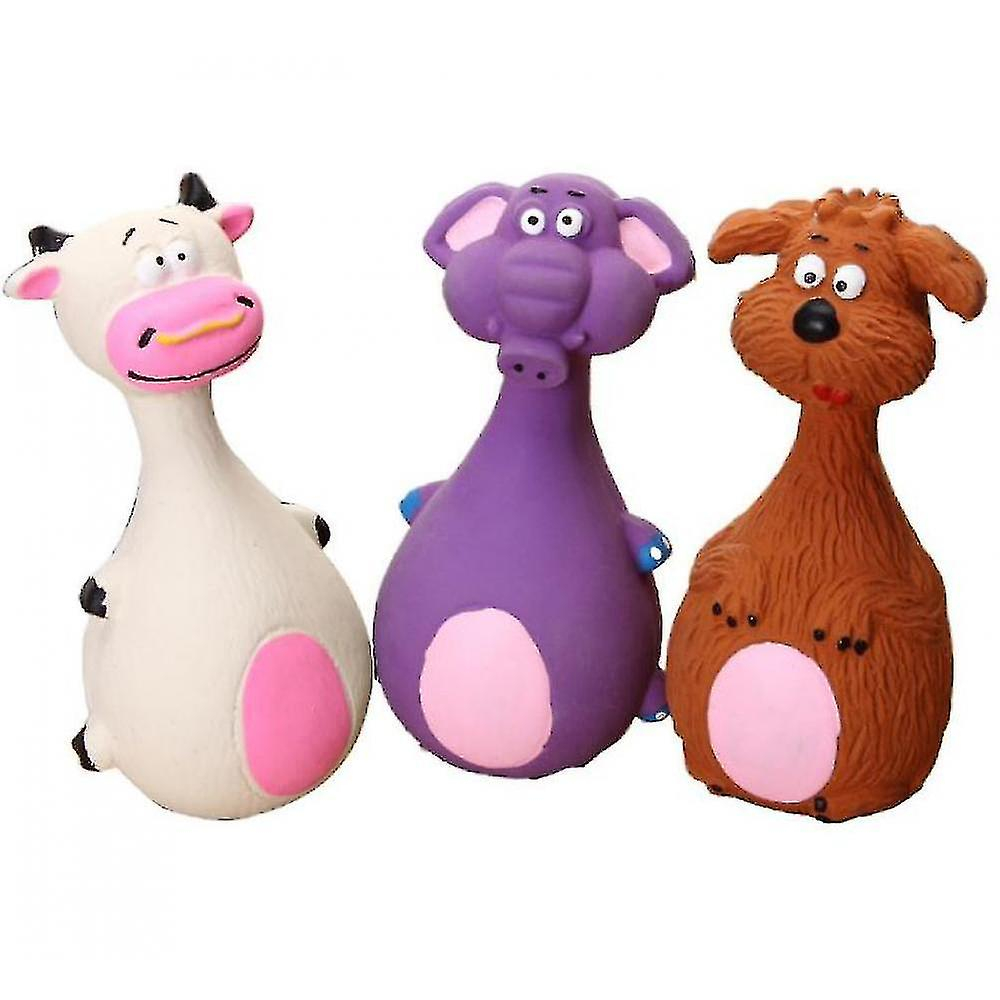Foto 3 pulgar | Juguete Para Perros Huoguo Cartoon Molar De Látex Resistente A Mordeduras, Marrón - Venta Internacional.