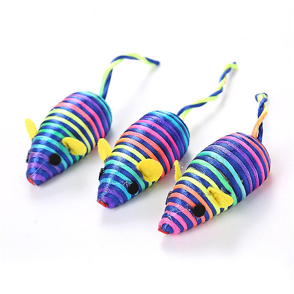 Foto 3 pulgar | Ratón De Juguete Con Cuerda Masticable Para Limpiar Los Dientes De Perros Y Gatos - Venta Internacional.
