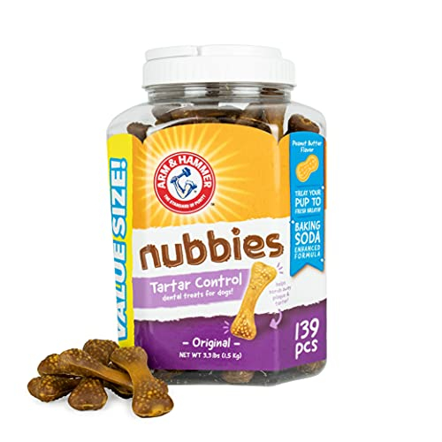 Foto 2 pulgar | Dental Treats Arm & Hammer Nubbies Tartar Control Para Perros - Venta Internacional.