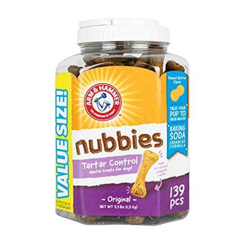 Foto 4 pulgar | Dental Treats Arm & Hammer Nubbies Tartar Control Para Perros - Venta Internacional.