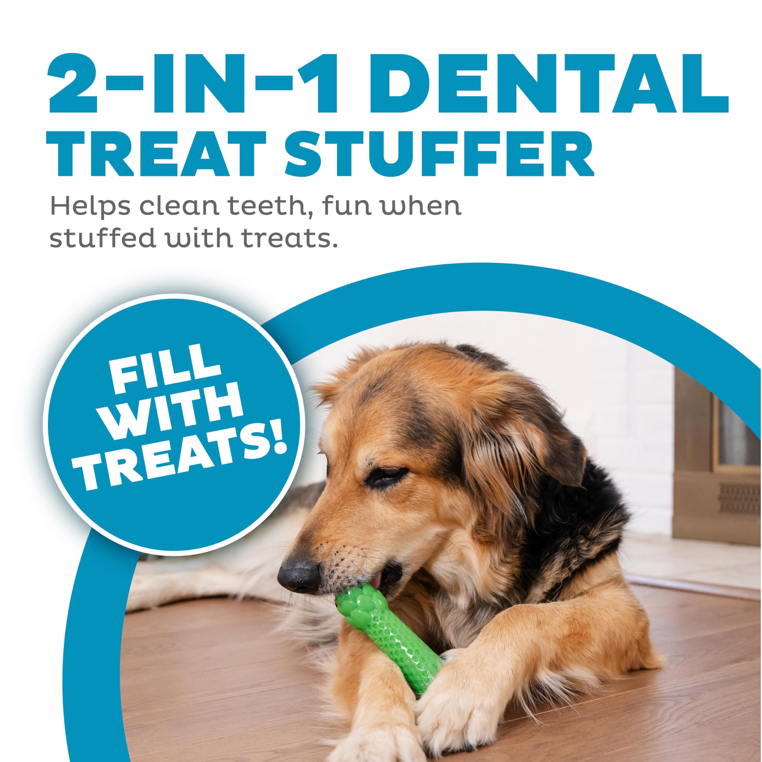 Foto 2 | Juguete Dental Para Masticar Con Espárragos Outward Hound Para Perros Medianos - Venta Internacional.