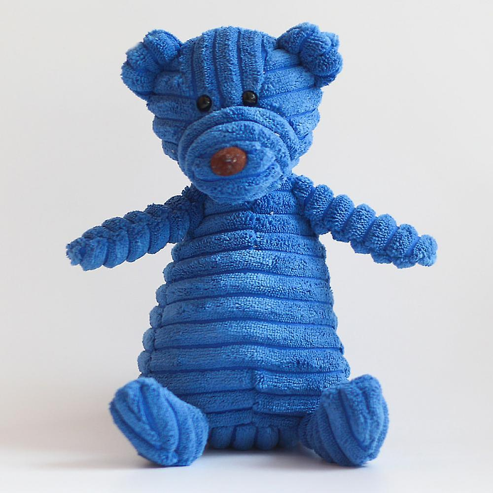Foto 2 pulgar | Juguete Masticable Para Perros Sanlin Beans Beans Beans, De Peluche, Duradero, Azul - Venta Internacional.