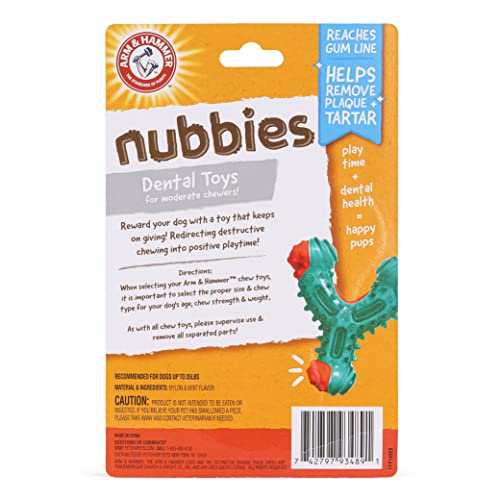 Foto 3 pulgar | Juguete Dental Para Perros Arm & Hammer Nubbies Wishbone Para Mascotas - Venta Internacional.