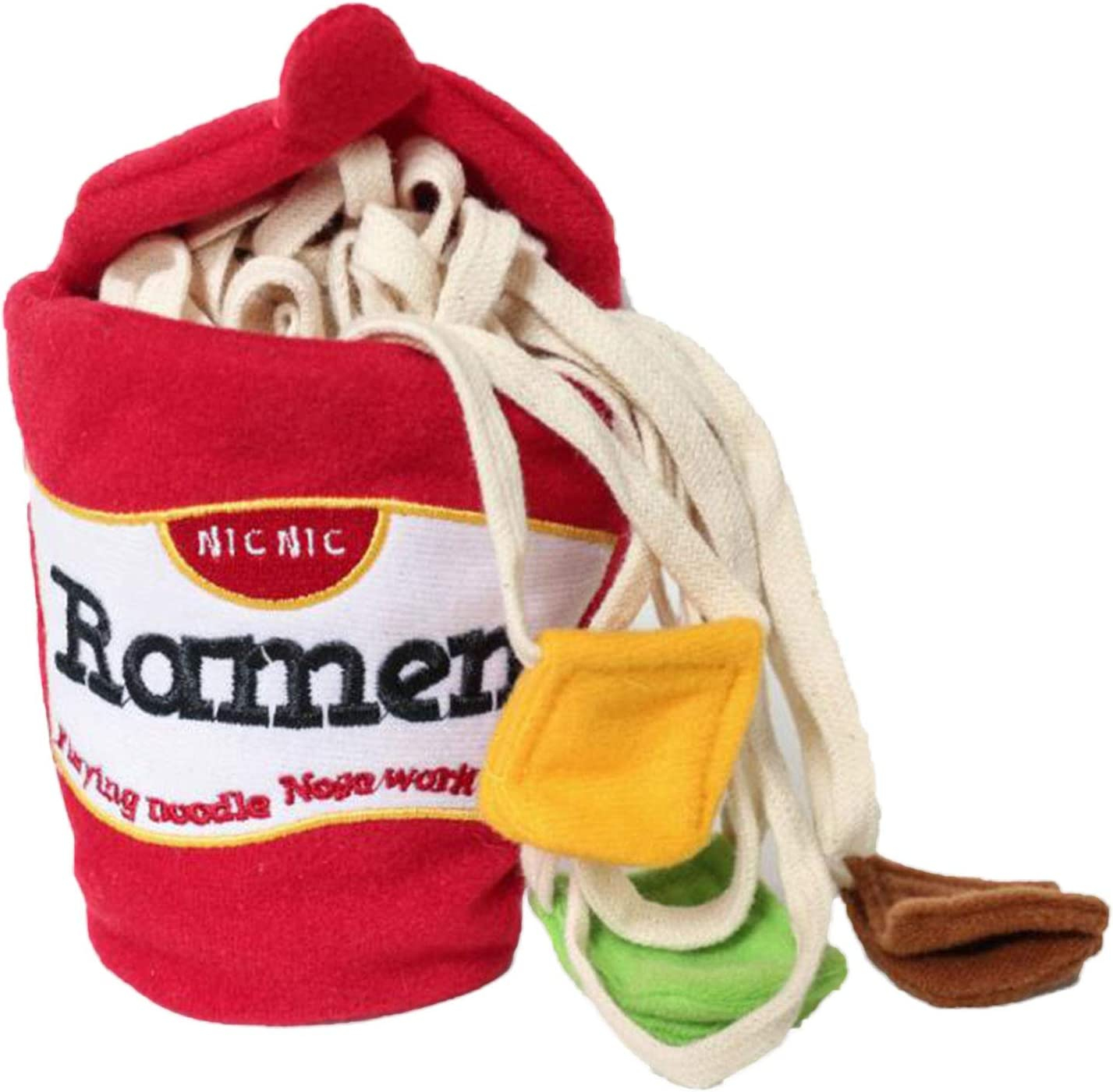 Taza De Ramen Snuffle Toy Huoguo Para Perros Que Se Entrenan Con Alimentación Lenta - Venta Internacional.