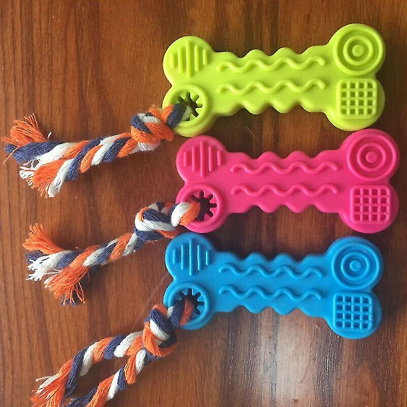 Foto 4 pulgar | Juguete Dental Para Perros Huoguo, Goma, Masticable, Resistente A Mordeduras - Venta Internacional.