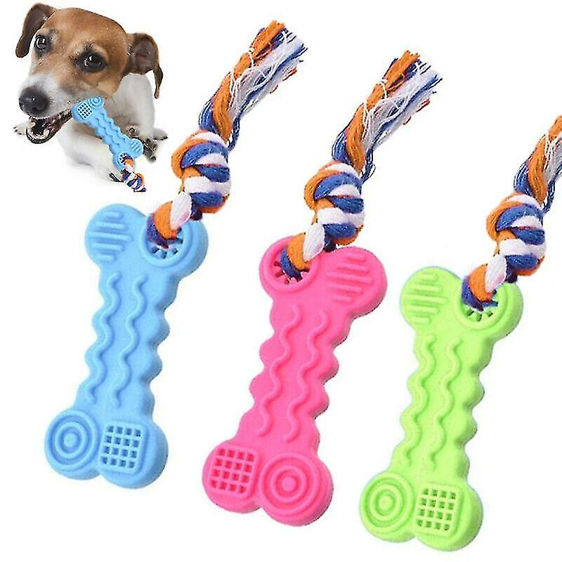 Foto 6 pulgar | Juguete Dental Para Perros Huoguo, Goma, Masticable, Resistente A Mordeduras - Venta Internacional.