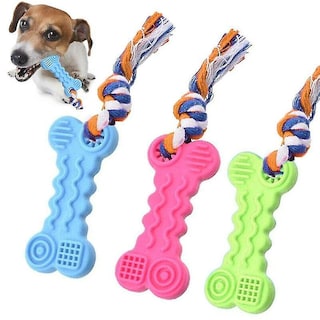 Foto 5 | Juguete Dental Para Perros Huoguo, Goma, Masticable, Resistente A Mordeduras - Venta Internacional.