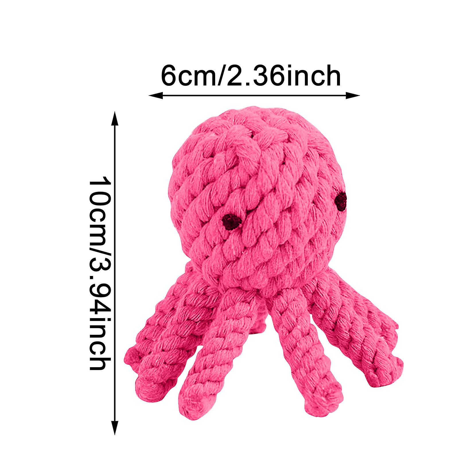 Foto 4 pulgar | Juguete Masticable Para Perros Y Cachorros, Algodón Tejido A Mano - Venta Internacional.