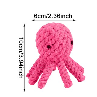 Foto 3 | Juguete Masticable Para Perros Y Cachorros, Algodón Tejido A Mano - Venta Internacional.