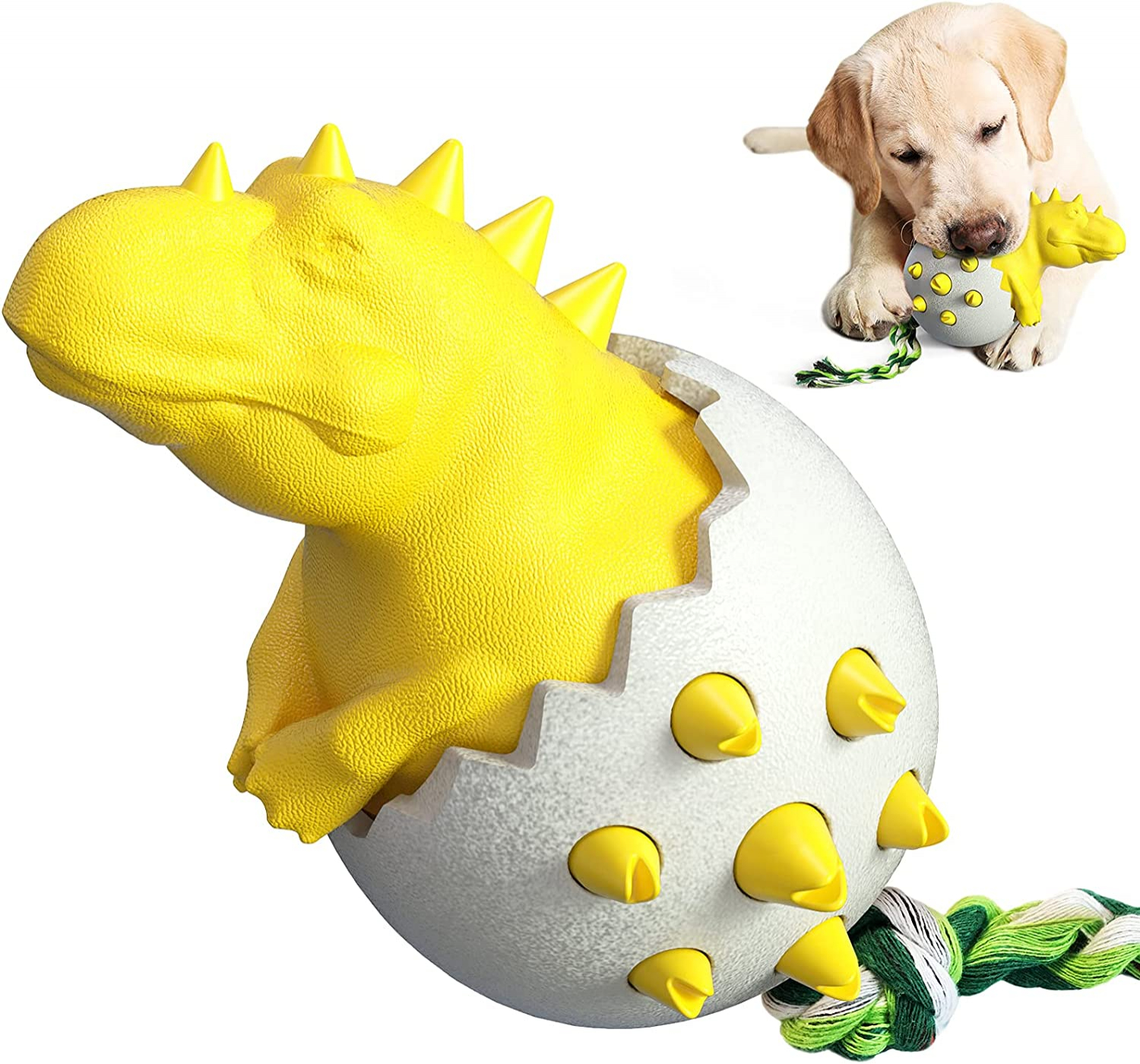 Juguetes Masticables Para Perros Huoguo, Limpieza De Dientes De Dinosaurios Para Personas Agresivas  - Venta Internac