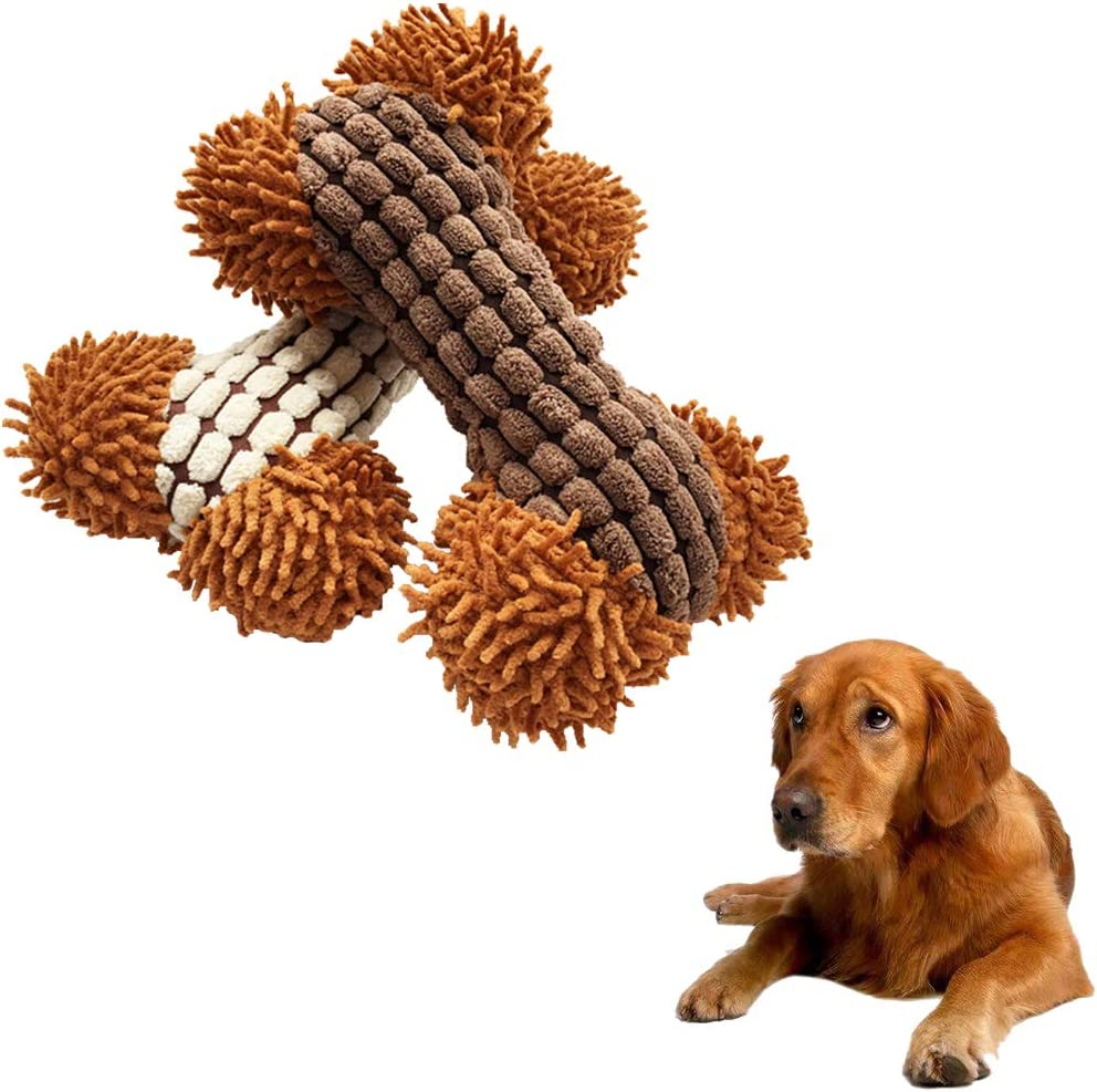 Dog Bones Toys Huoguo, Algodón De Felpa, No Tóxico, Duradero, 2 Unidades - Venta Internacional.