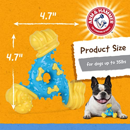 Foto 6 pulgar | Juguete Dental Para Perros Arm & Hammer Nubbies Tribone Peanut Butter - Venta Internacional.