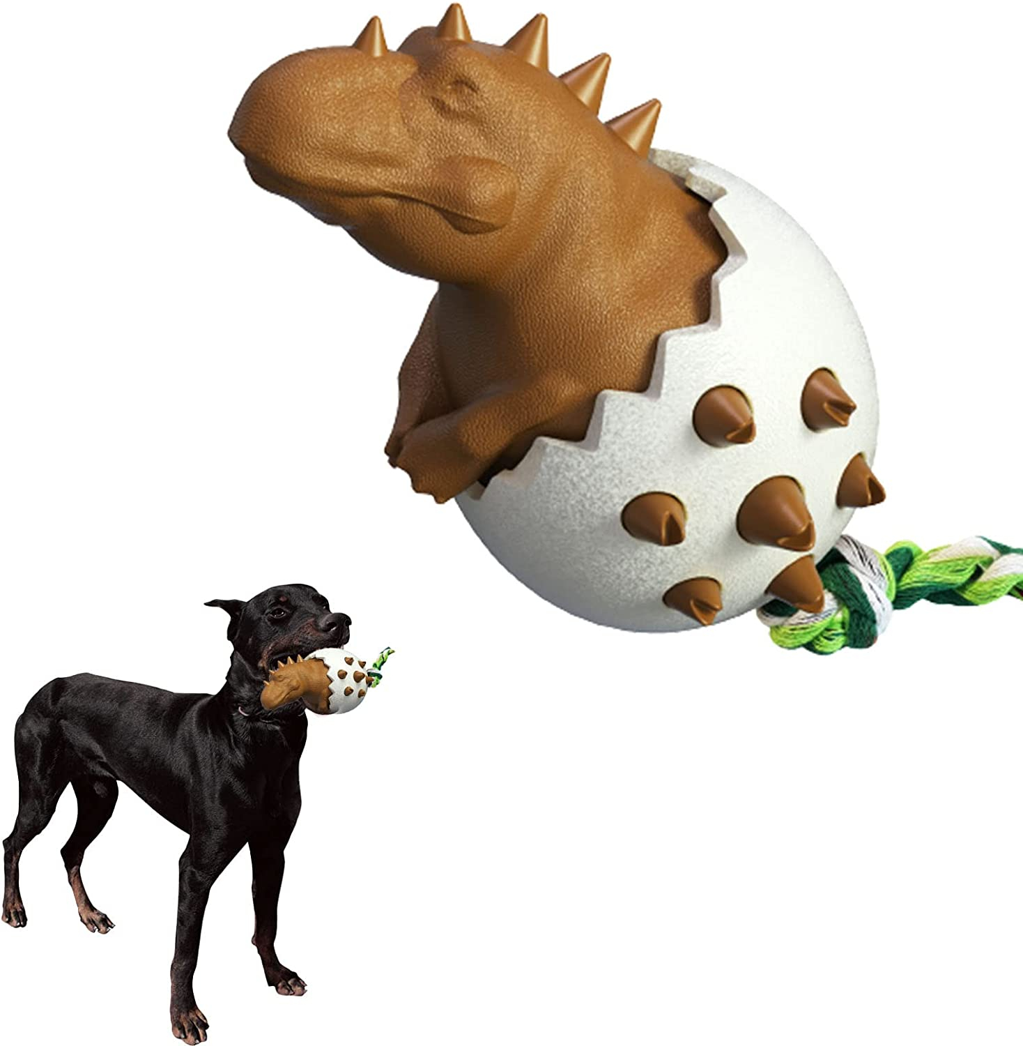 Juguetes Masticables Para Perros Huoguo, Limpieza De Dientes De Dinosaurios Para Personas Agresivas  - Venta Internac