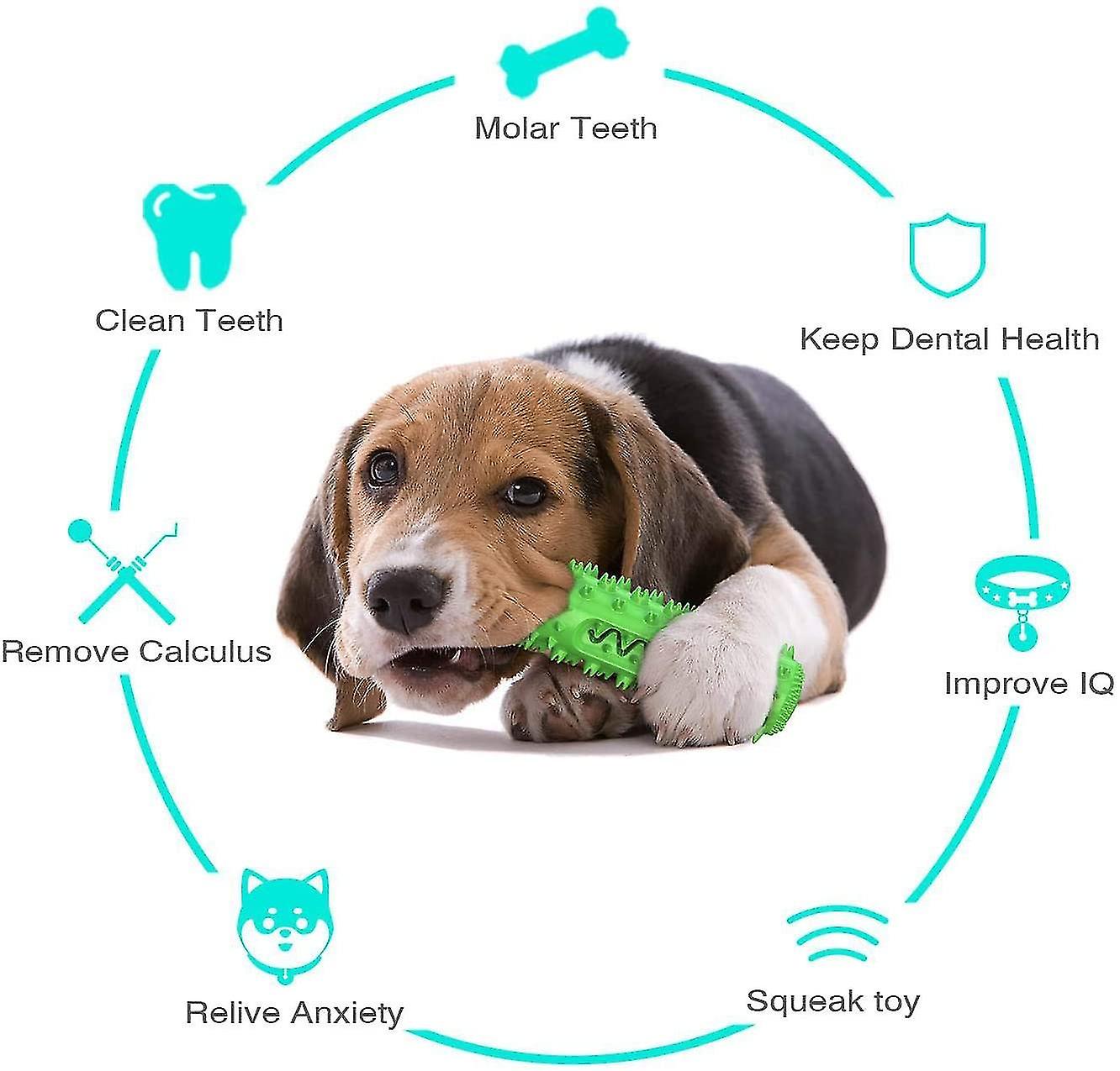 Foto 2 pulgar | Juguetes Masticables Para Perros, Para Masticadores Agresivos, Cepillos De Dientes Y Chirriantes - Venta Internacional.
