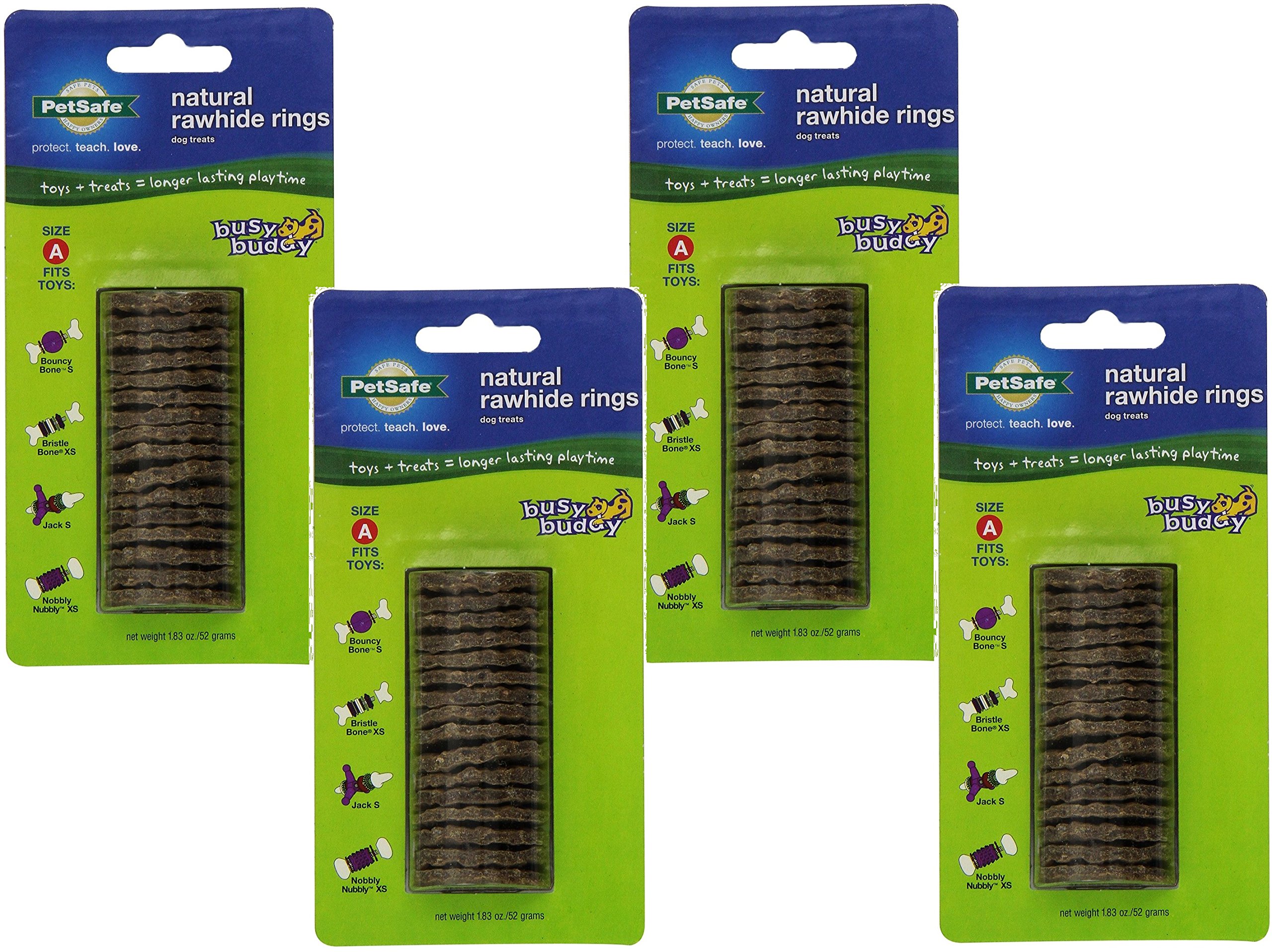 Foto 1 | (paquete De 4) Anillos De Recarga Petsafe Busy Buddy Para Perros, Tallas A-xs/s - Venta Internacional.
